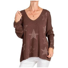 Load image into Gallery viewer, Silver Star Sweater
