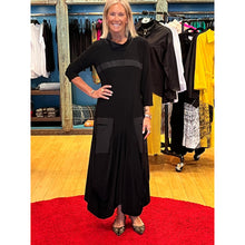 Load image into Gallery viewer, Cowl Neck Cocoon Dress with Pockets
