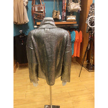 Load image into Gallery viewer, Metallic Long sleeve knit sweater
