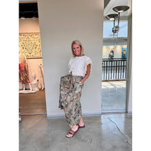 Load image into Gallery viewer, Camouflage Skirt with Tie Waist
