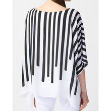 Load image into Gallery viewer, Abstract Print Georgette Poncho Top
