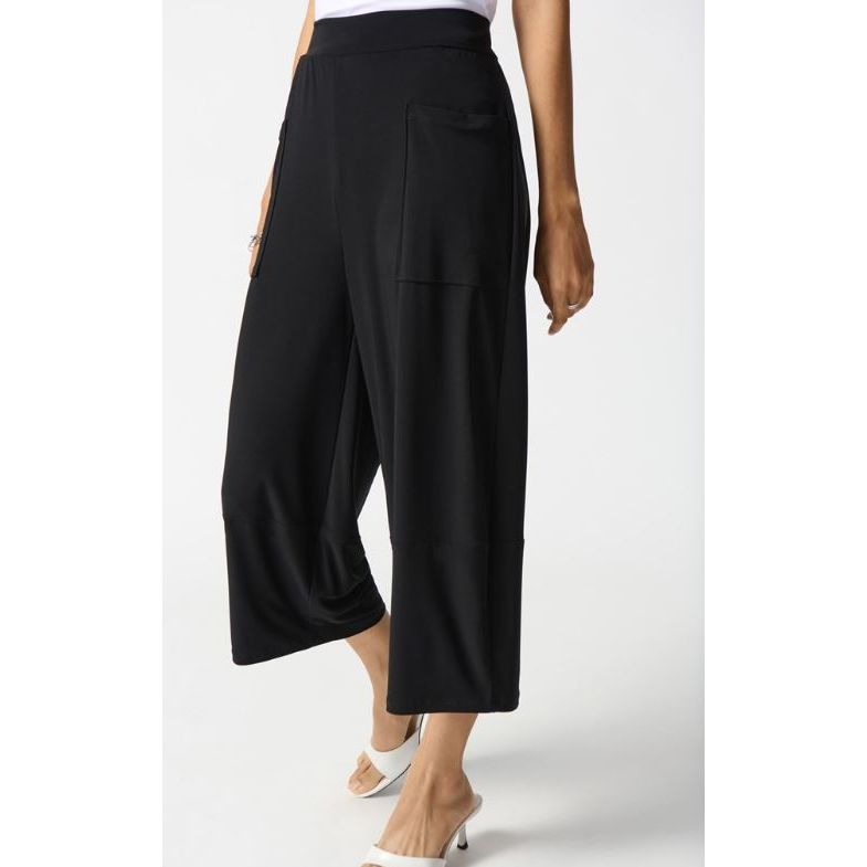 Silky Knit Culotte with Soft Contour Waistband