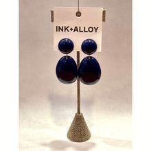 Load image into Gallery viewer, Resin Drop Post Earrings 2.25&quot;
