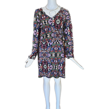 Load image into Gallery viewer, Long Sleeve V-Neck Microfiber Short Dress
