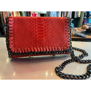 Leather Chain Strap Handbag