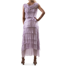 Load image into Gallery viewer, Long Sleeveless Ruffle Dress
