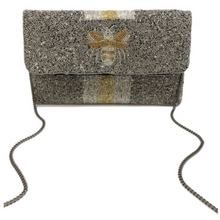 Load image into Gallery viewer, Beaded Clutch with Chain Strap
