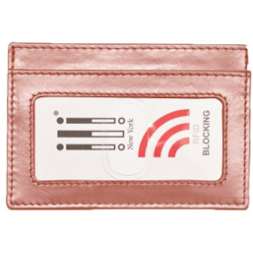 Leather ID & Credit Card Holder
