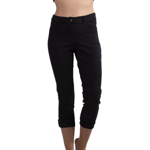 4-Pocket Button Fly Crop Pant