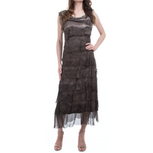 Load image into Gallery viewer, Long Sleeveless Ruffle Dress
