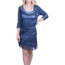 Load image into Gallery viewer, Long Sleeve Short Ruffle Dress
