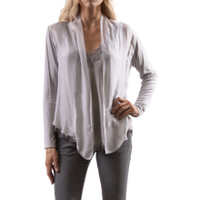 Load image into Gallery viewer, Silk Front Cardigan
