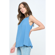 Load image into Gallery viewer, Round Neck Knit Tank w/Swing Hem
