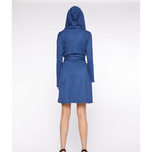 Load image into Gallery viewer, Microfiber Hooded Wrap Jacket
