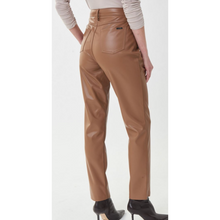 Load image into Gallery viewer, Faux Leather 5-Pocket Pant
