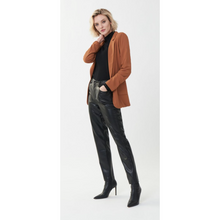 Load image into Gallery viewer, Faux Leather 5-Pocket Pant
