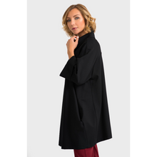 Load image into Gallery viewer, Pleated Slash Pocket Audrey Coat
