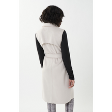 Load image into Gallery viewer, Long Vegan-Suede Belted Vest
