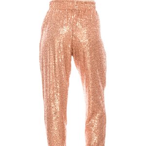 Sequin Pull-On Joggers