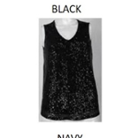 Load image into Gallery viewer, V-Neck Sequin Tank
