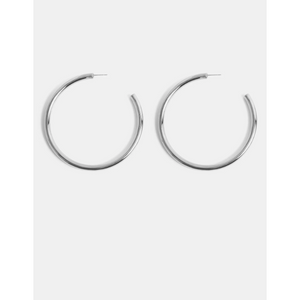 Michaela 3" Hoop Earrings